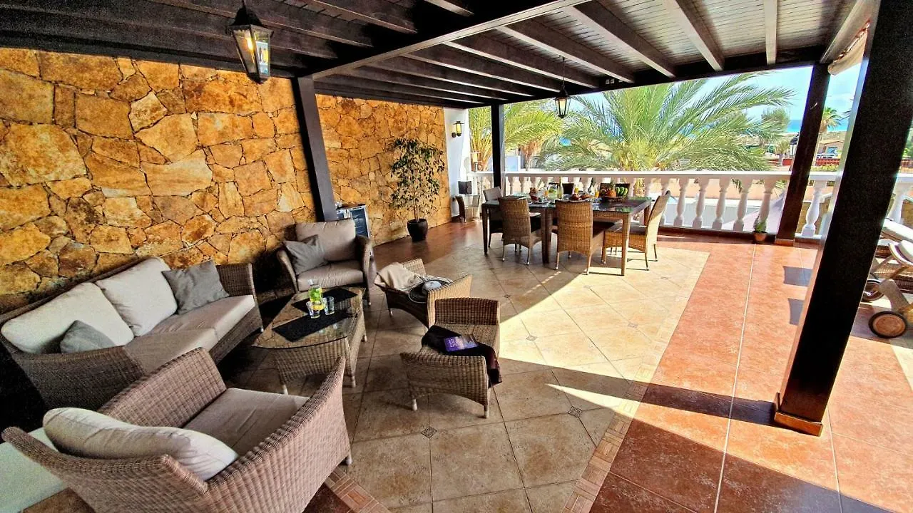 别墅 Ferienhaus Casa Veronica - Morro Jable - Pool - Wifi - Meerblick别墅 西班牙